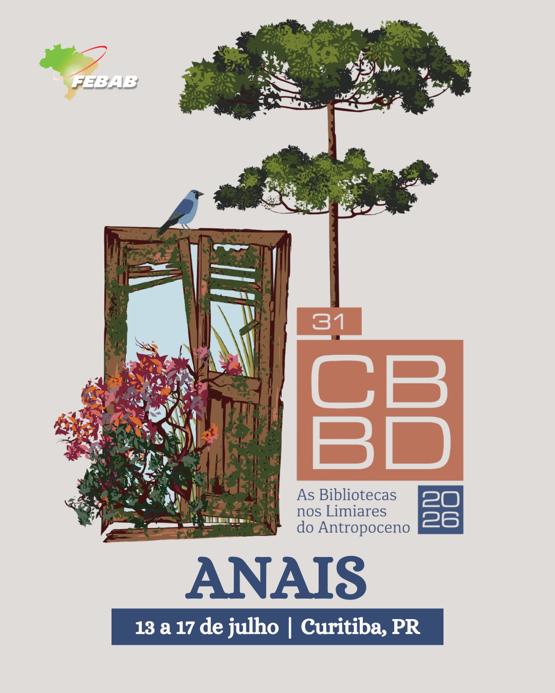 					Visualizar v. 31 (2026): Anais do 31. Congresso Brasileiro de Biblioteconomia e Documentação
				